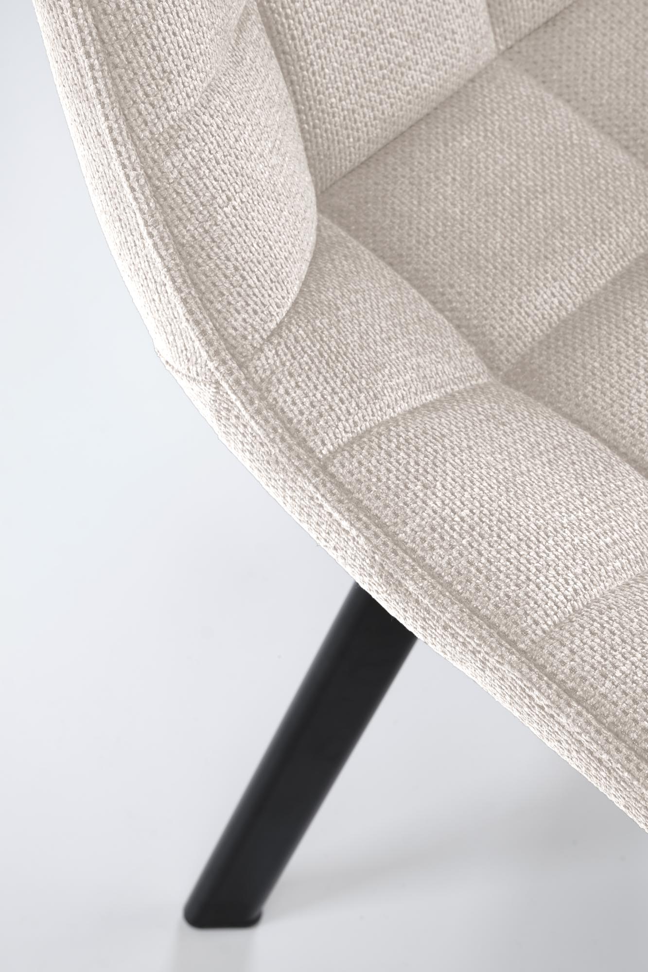 K549 jedálenská stolička, látka VARDO#28 béžová