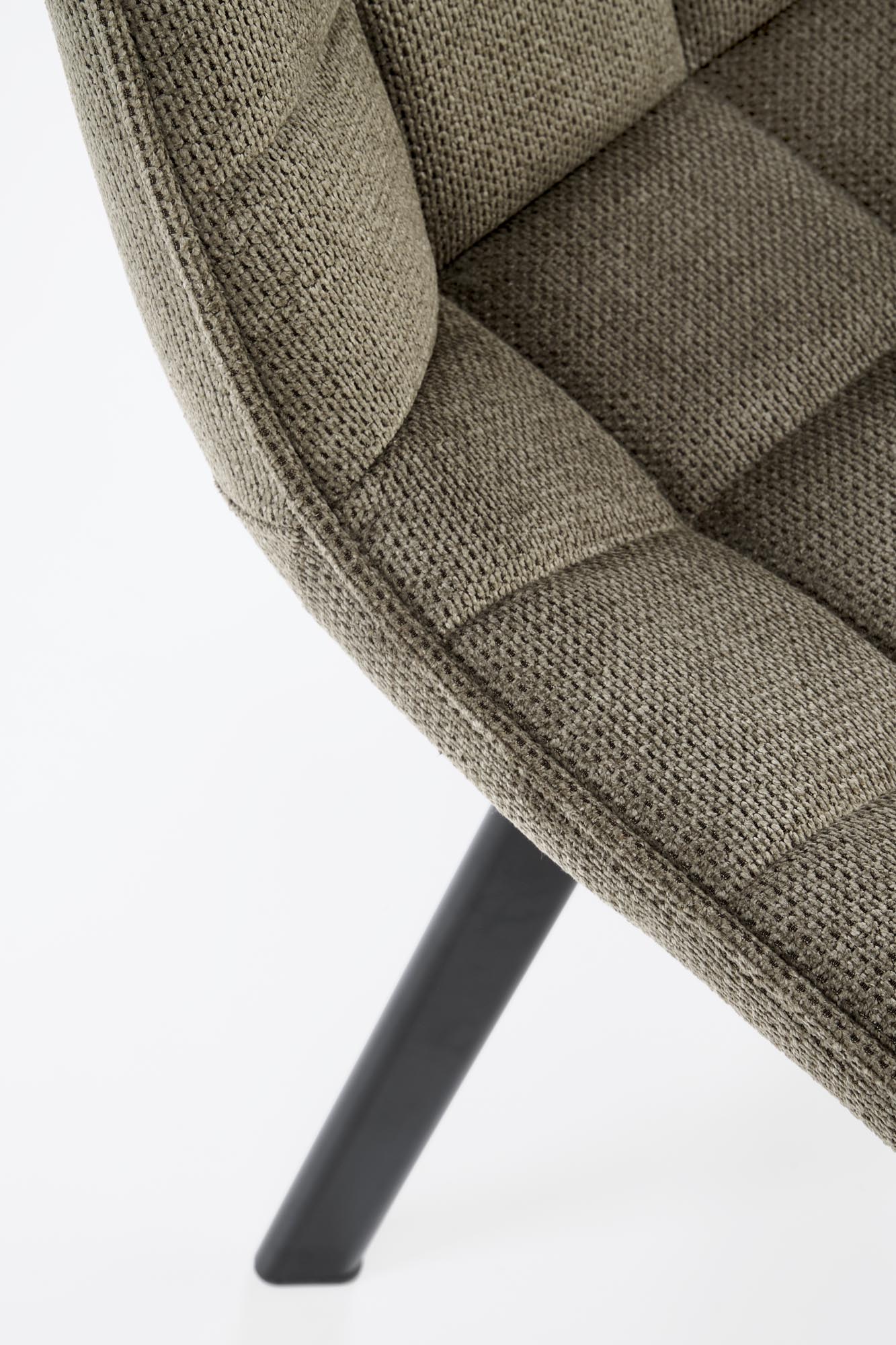 K549 jedálenská stolička, látka VARDO#74 olivová