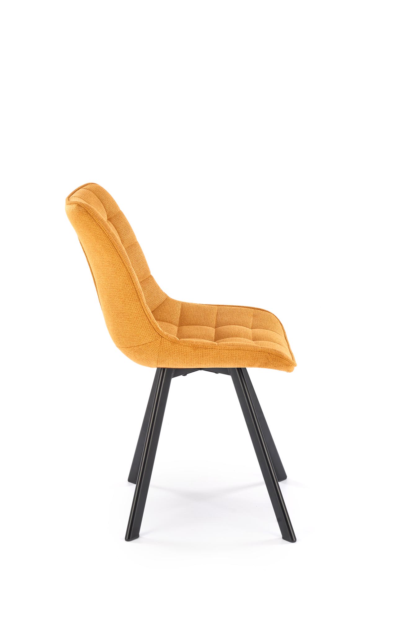 K549 jedálenská stolička, látka VARDO#66 horčicová