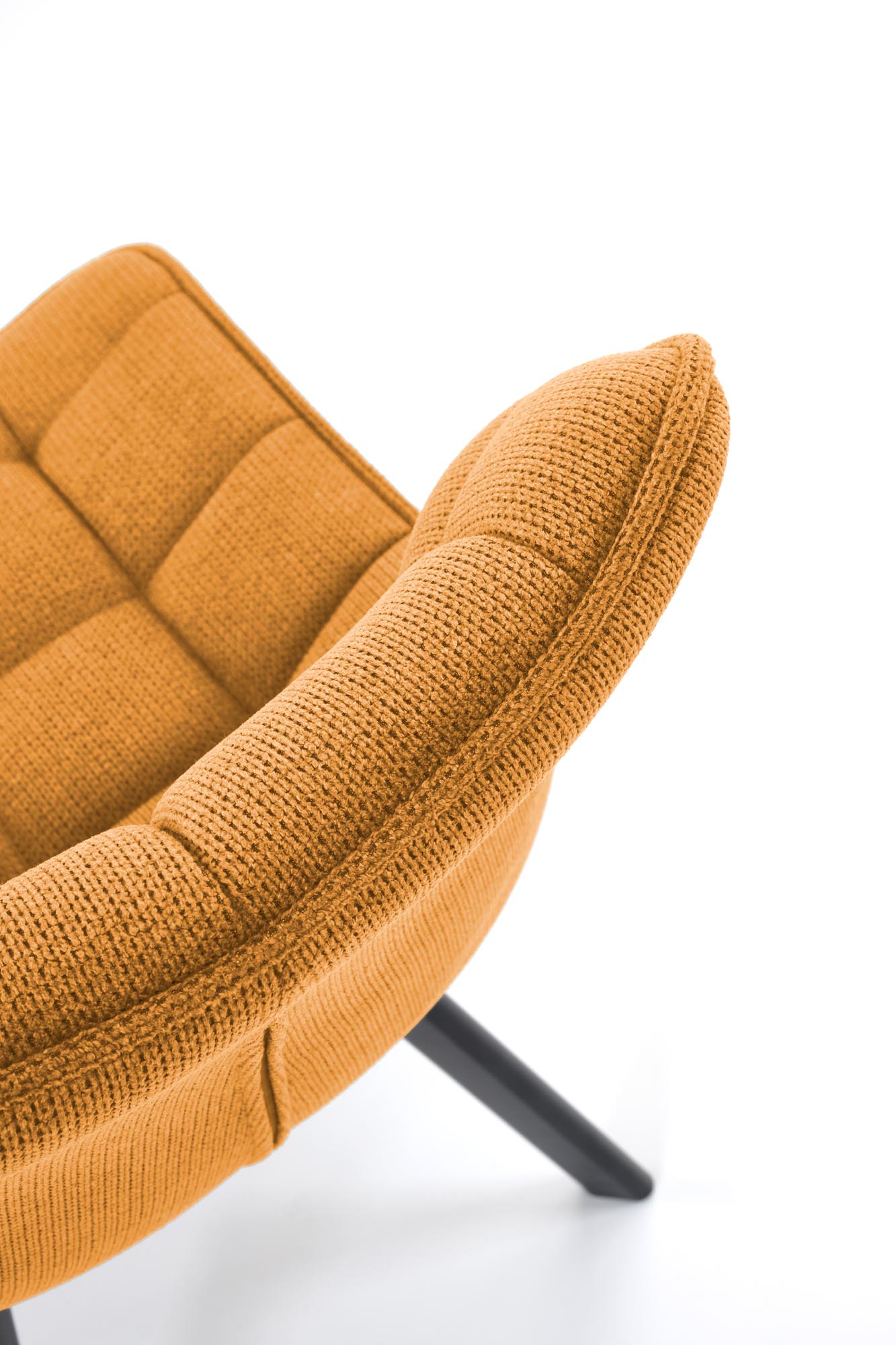 K549 jedálenská stolička, látka VARDO#66 horčicová