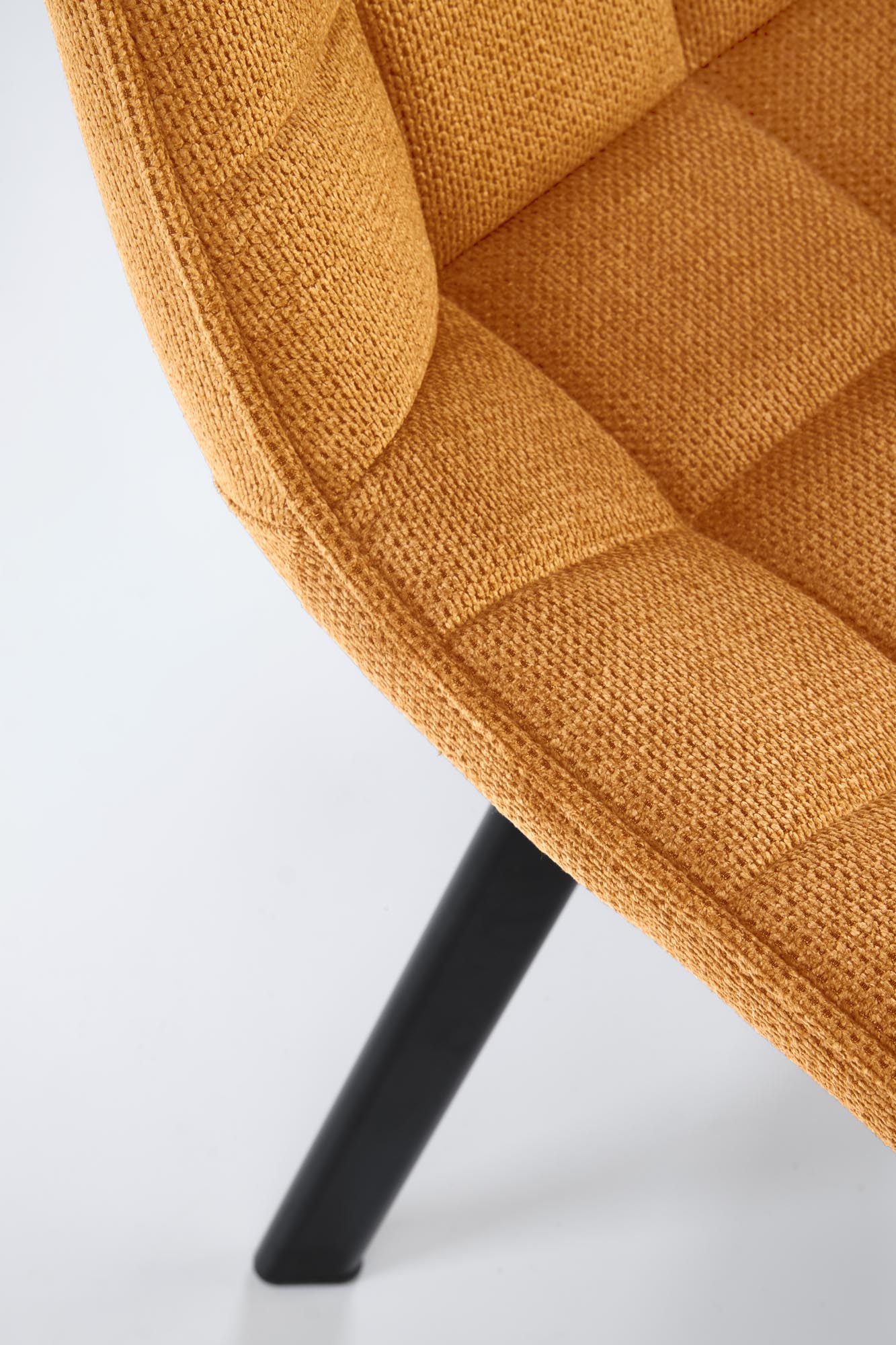 K549 jedálenská stolička, látka VARDO#66 horčicová