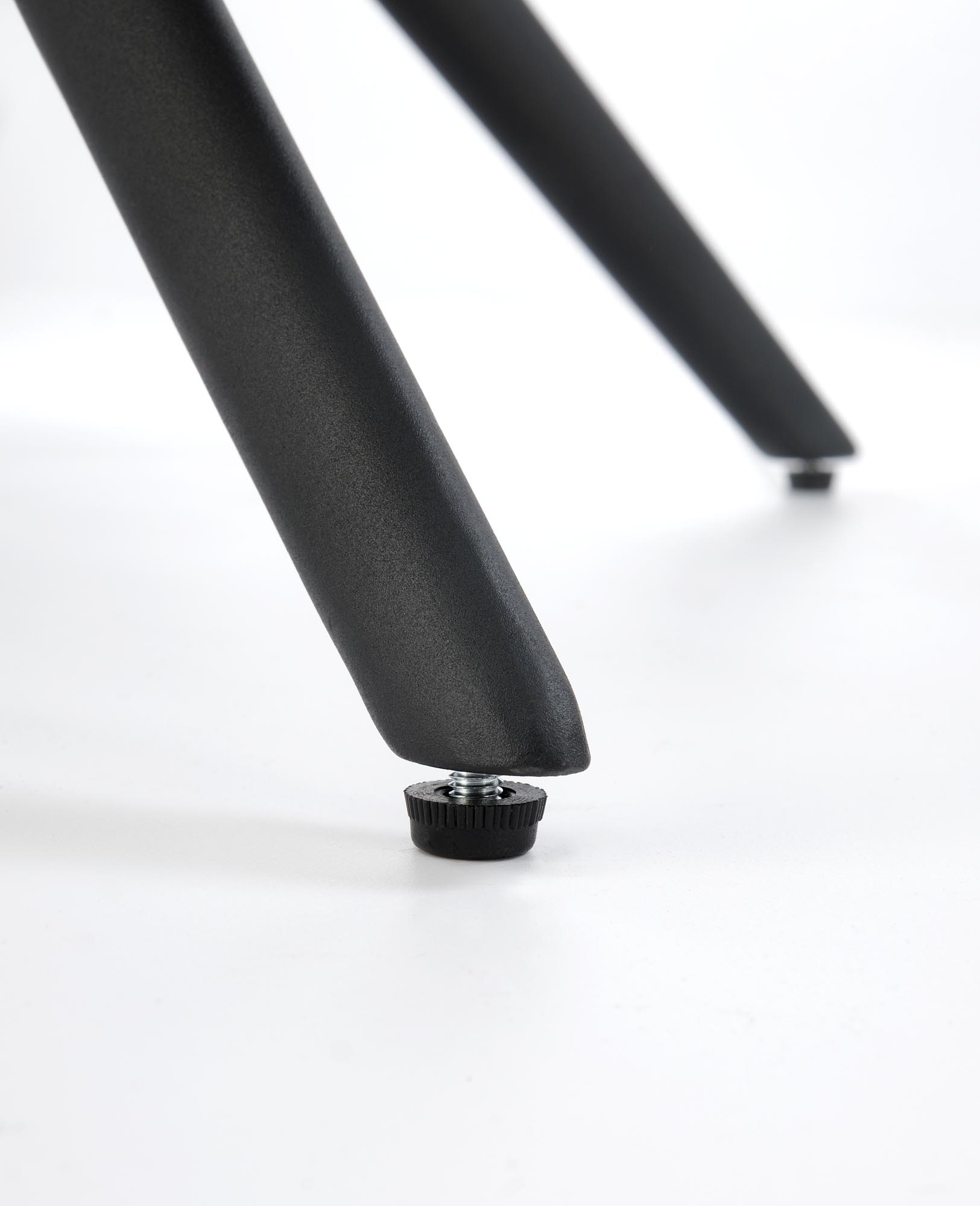 K554 jedálenská stolička otočná, látka velvet, sivá/svetlosivá