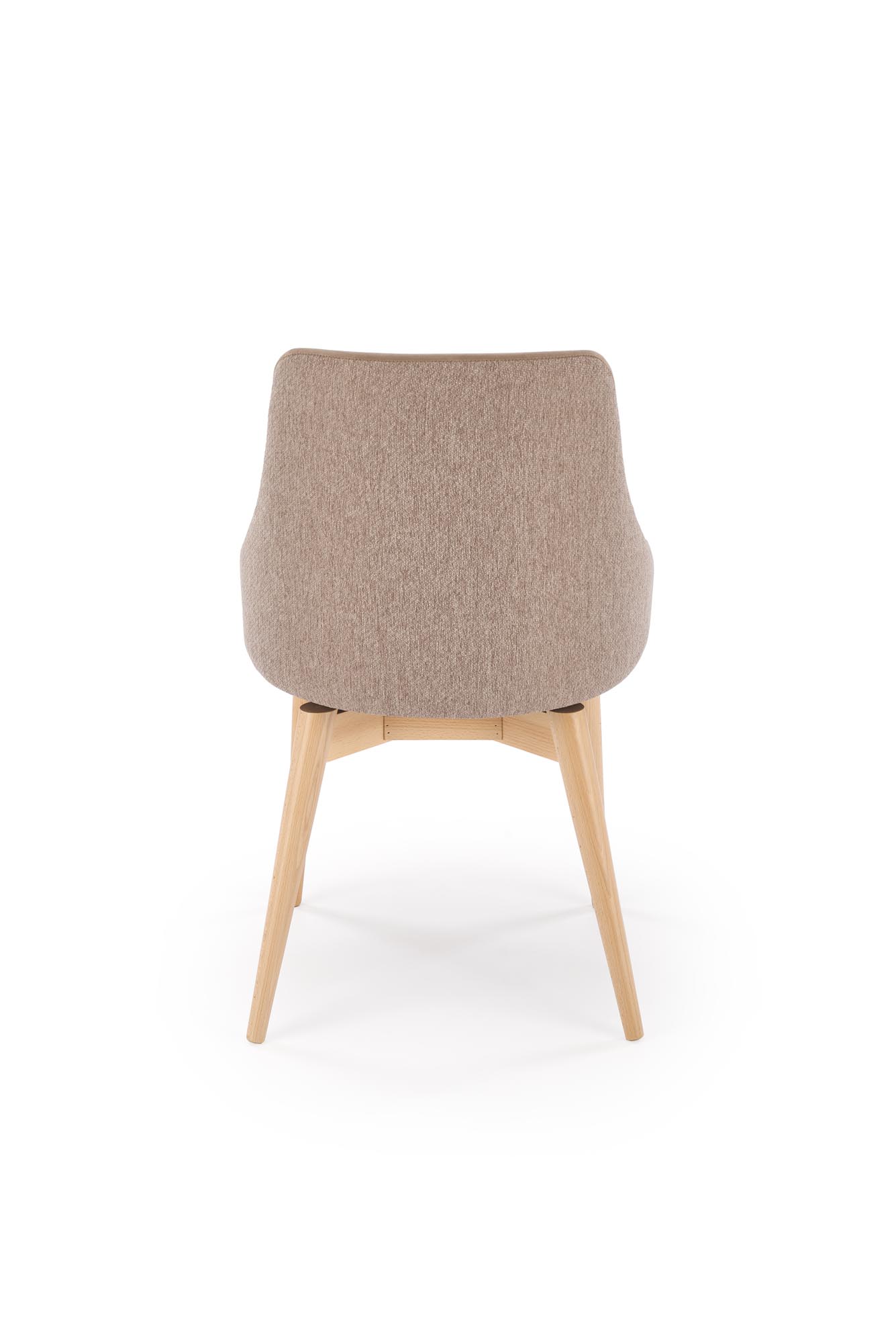 MALAGA stolička otočná, masív-buk/látka MAVEL38/ béžová STELAR16