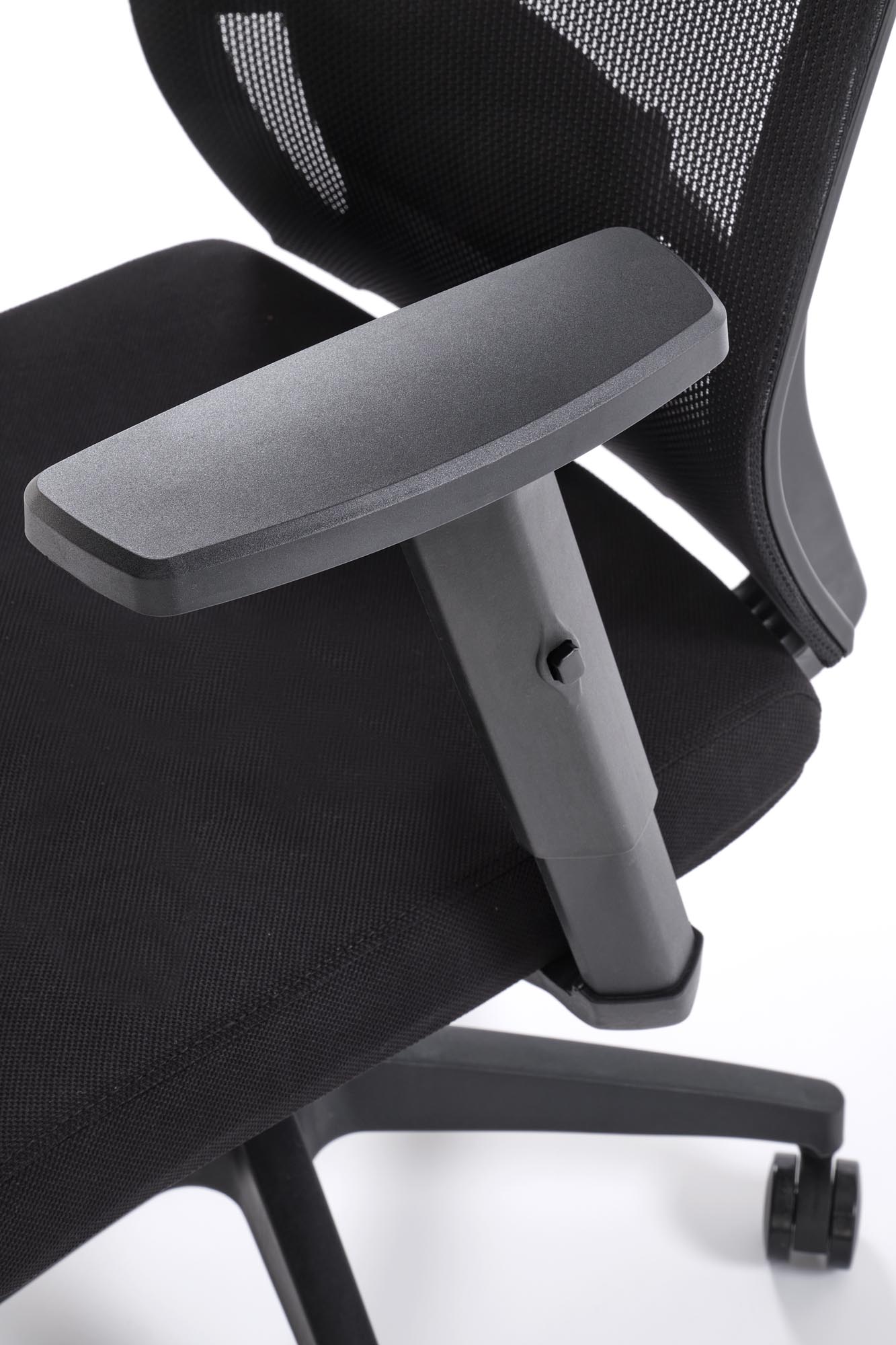 PAREDES kancelárske kreslo otočné s mechan.MULTIBLOCK,sieťka čierne