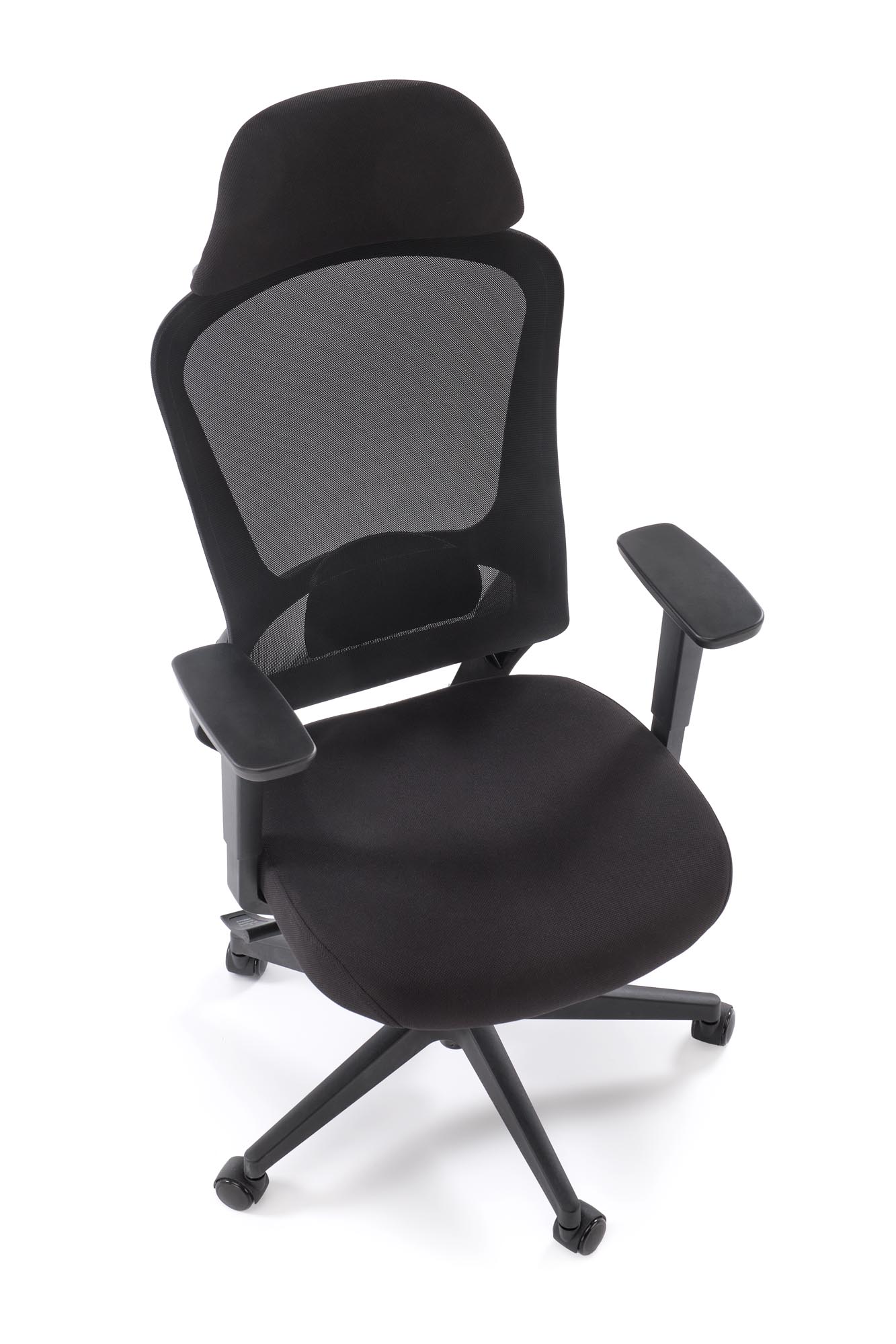 SONAR kancelárske kreslo otočné s mechan.MULTIBLOCK,sieťka čierne