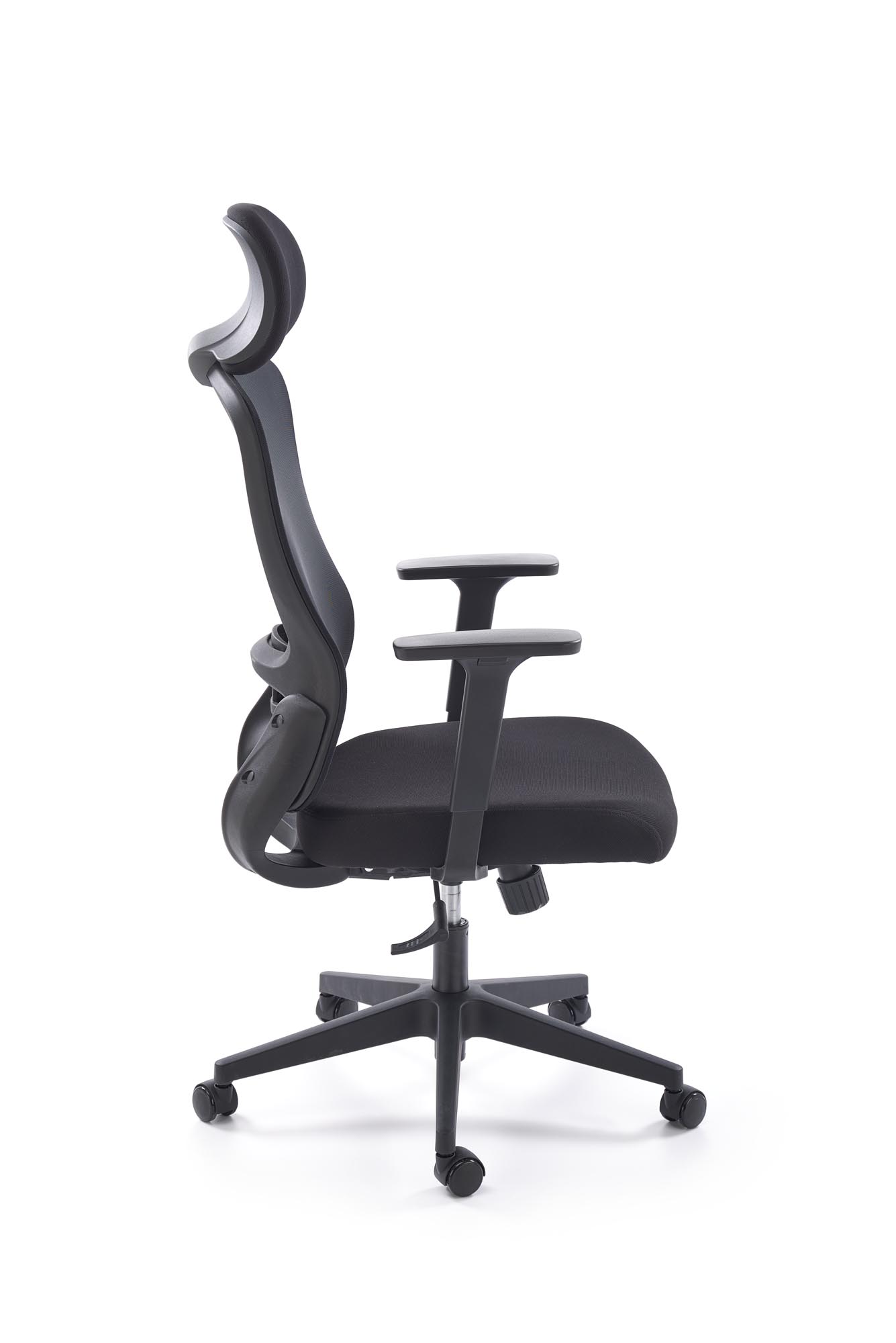 SONAR kancelárske kreslo otočné s mechan.MULTIBLOCK,sieťka čierne