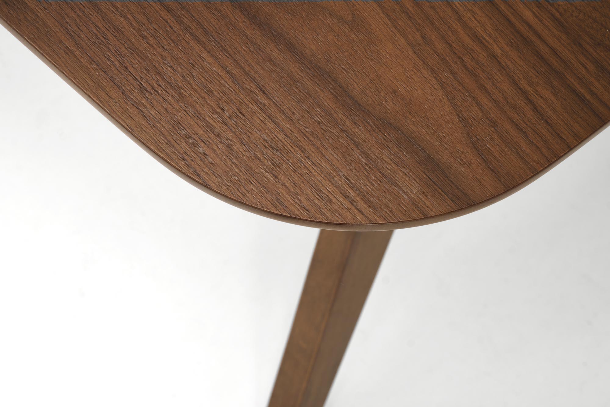 MIGUEL jedálenský stôl 160/90/75/131cm, MDF/dýha, orech/orech