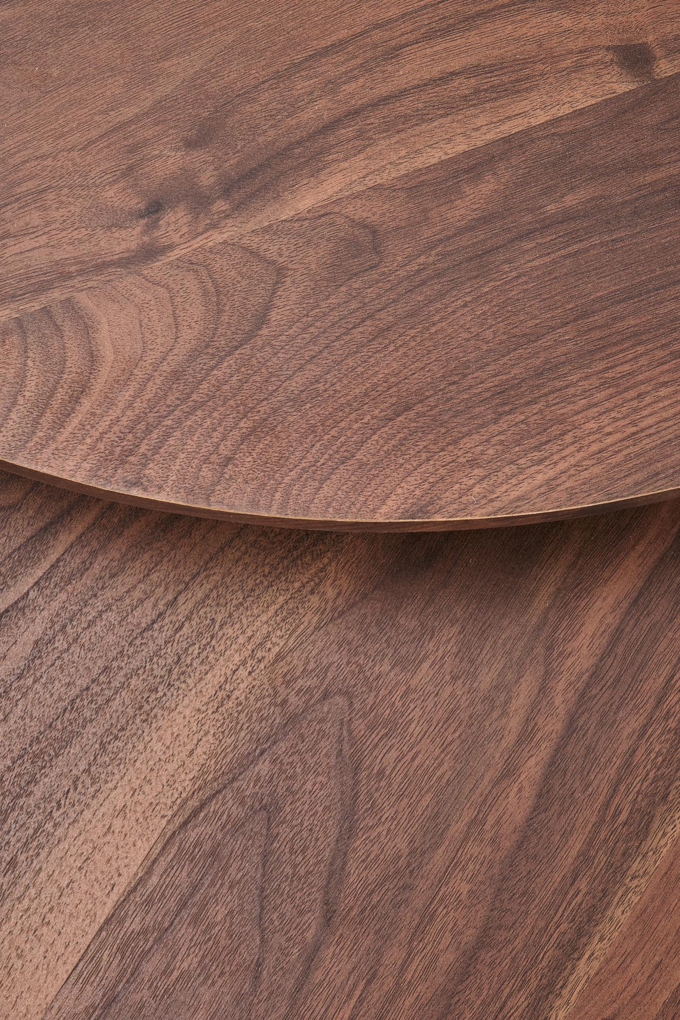 JAVA konferenčný stolík sada 2ks, mramor/oceľ, orech/čierna