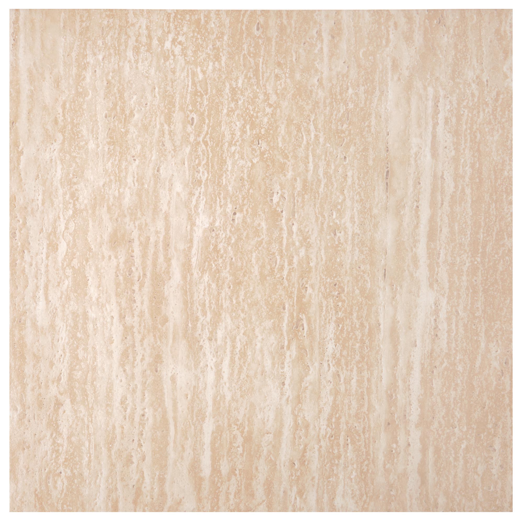 TRAVETINO S KWADRAT konferenčný stolík, 45/45/45cm, dyhovaná MDF, travertín