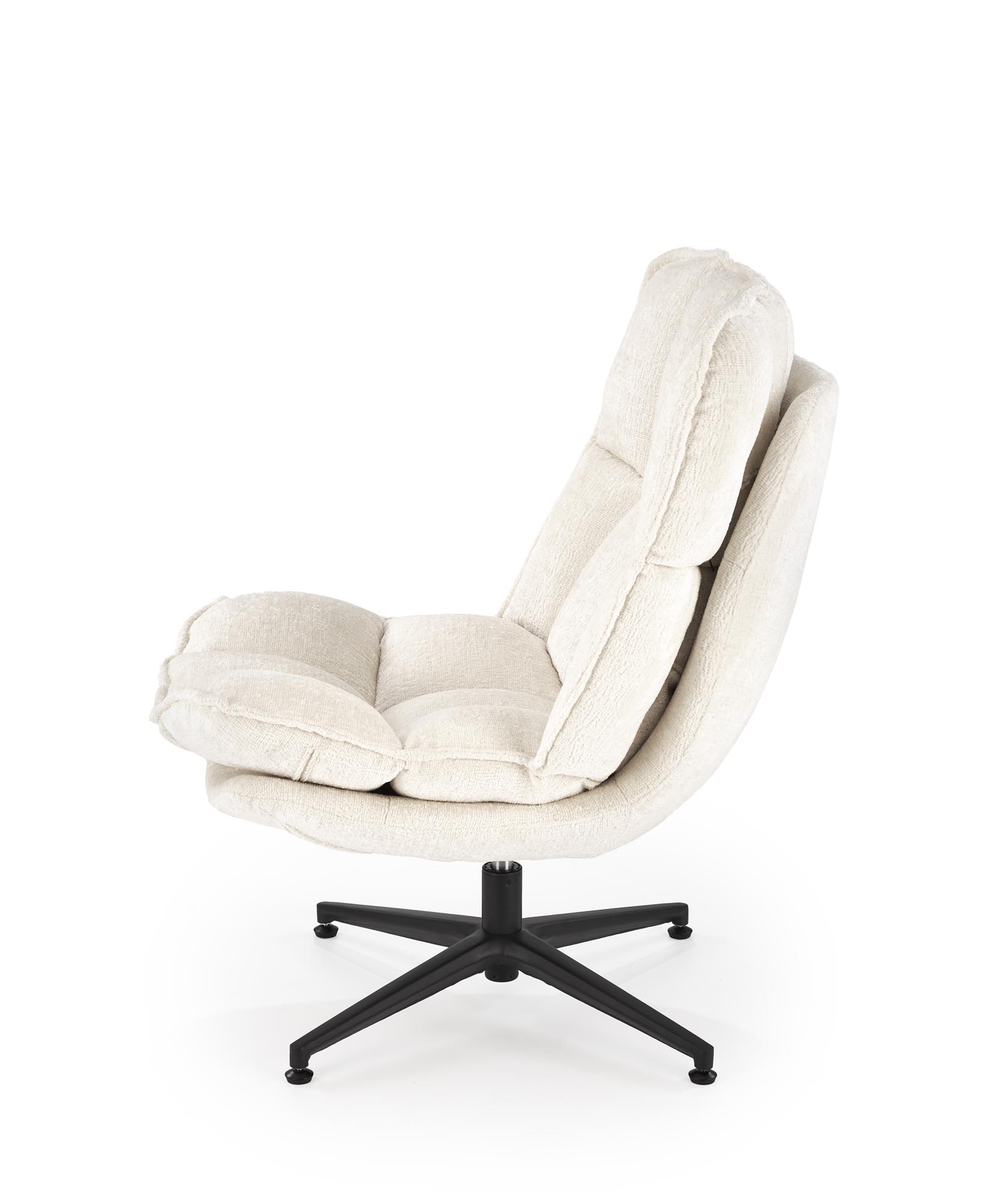 FOFANA oddychové kreslo, látka krémová