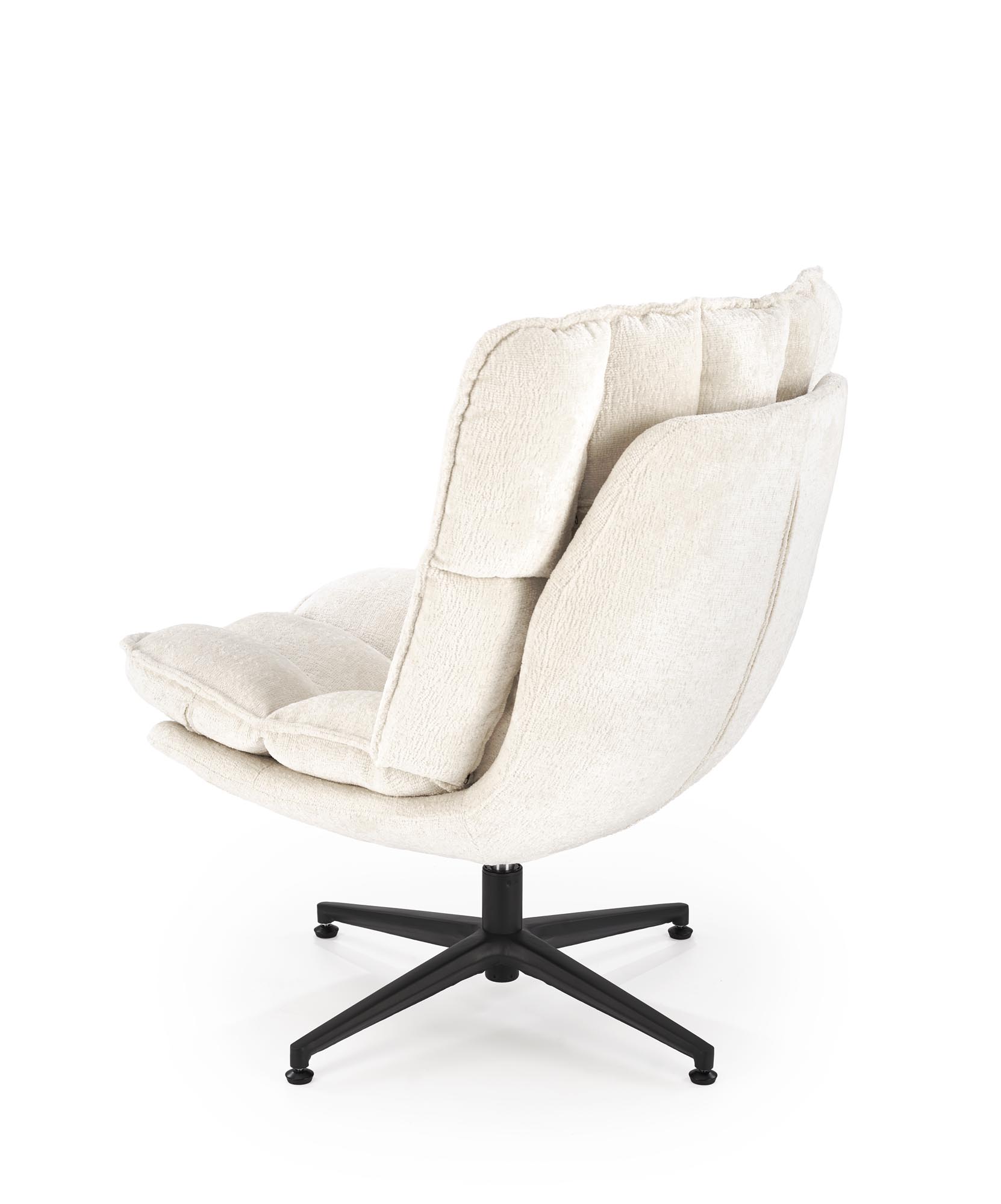 FOFANA oddychové kreslo, látka krémová