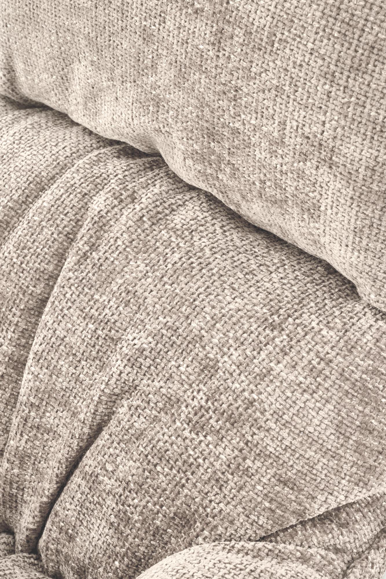 LOBSTER oddychové kreslo, ekokoža/ oceľ, béžová HAGA#30 / khaki