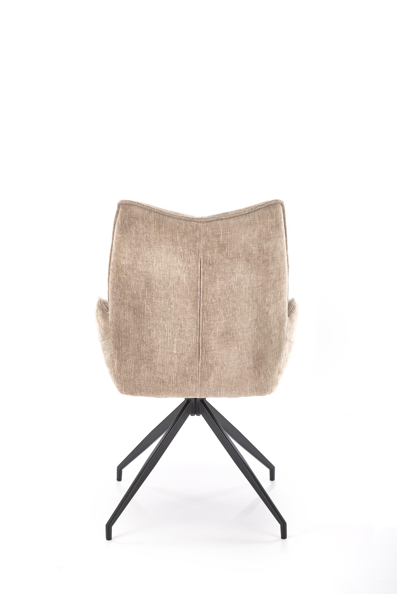 K553 jedálenská stolička otočná, látka ODIN#28 béžová