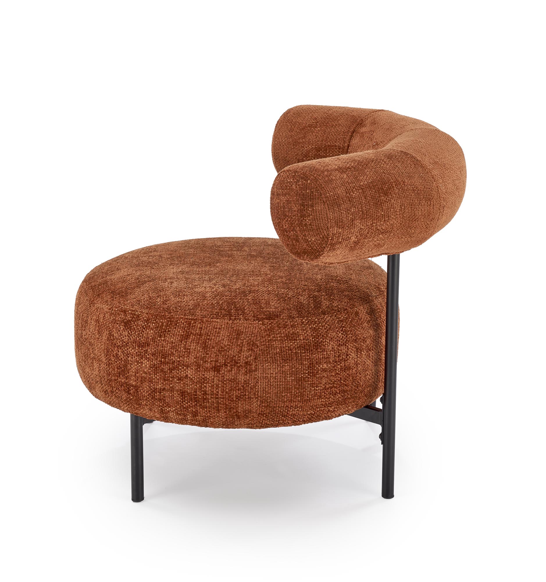 HAZARD kreslo, látka HAGA #44 škoricová