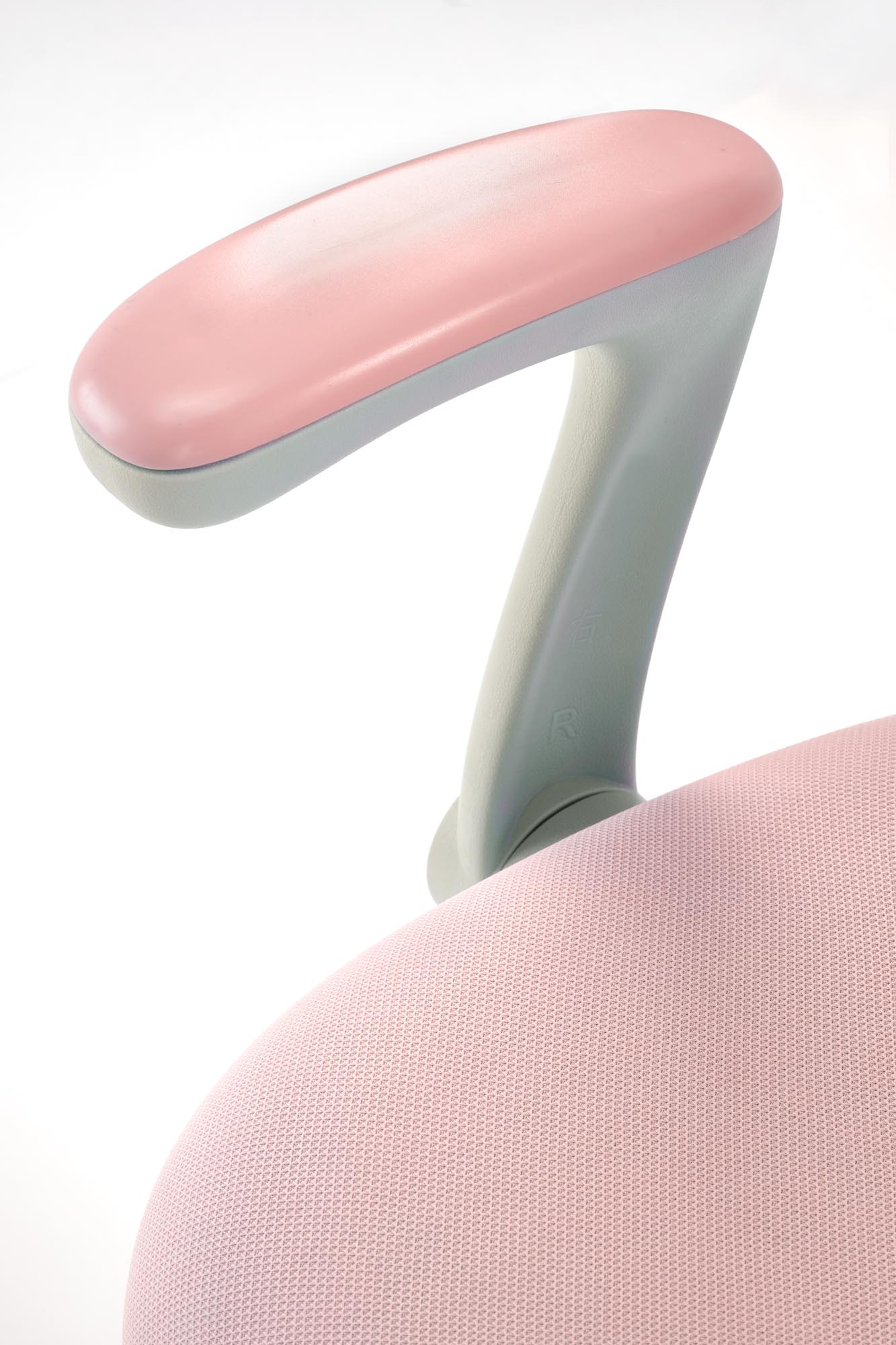 PANCO kancelárske kreslo otočné s mechanizmom, tkanina, ružová