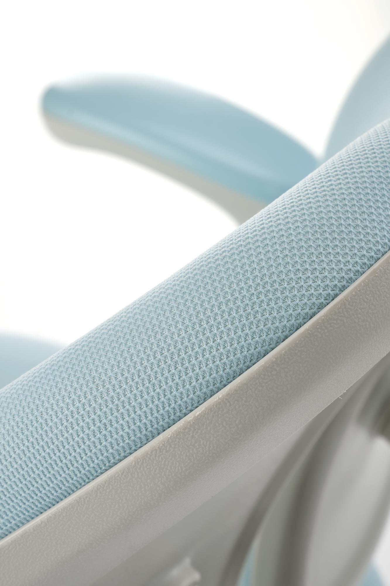 PANCO kancelárske kreslo otočné s mechanizmom, tkanina,  bledomodrá