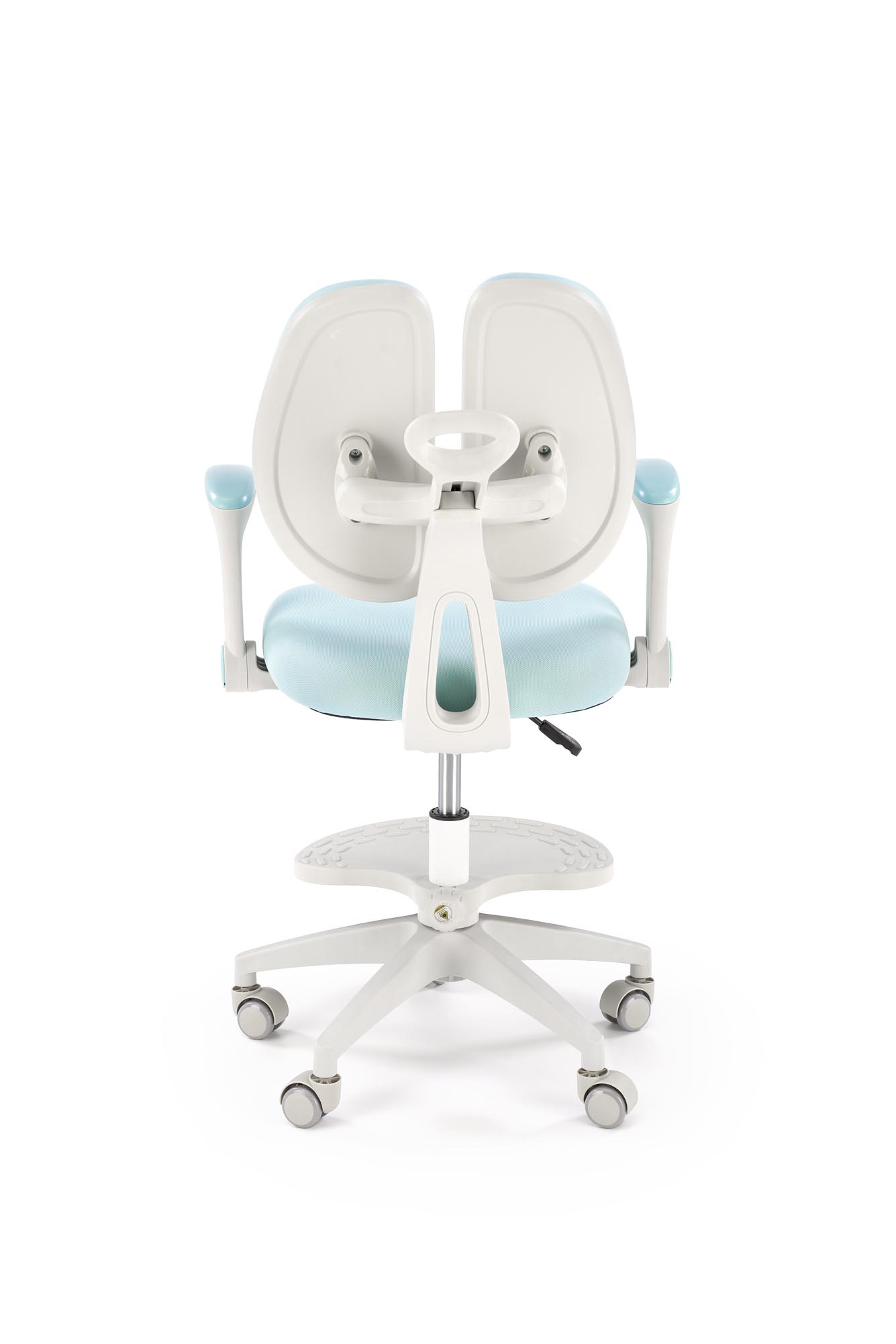 PANCO kancelárske kreslo otočné s mechanizmom, tkanina,  bledomodrá