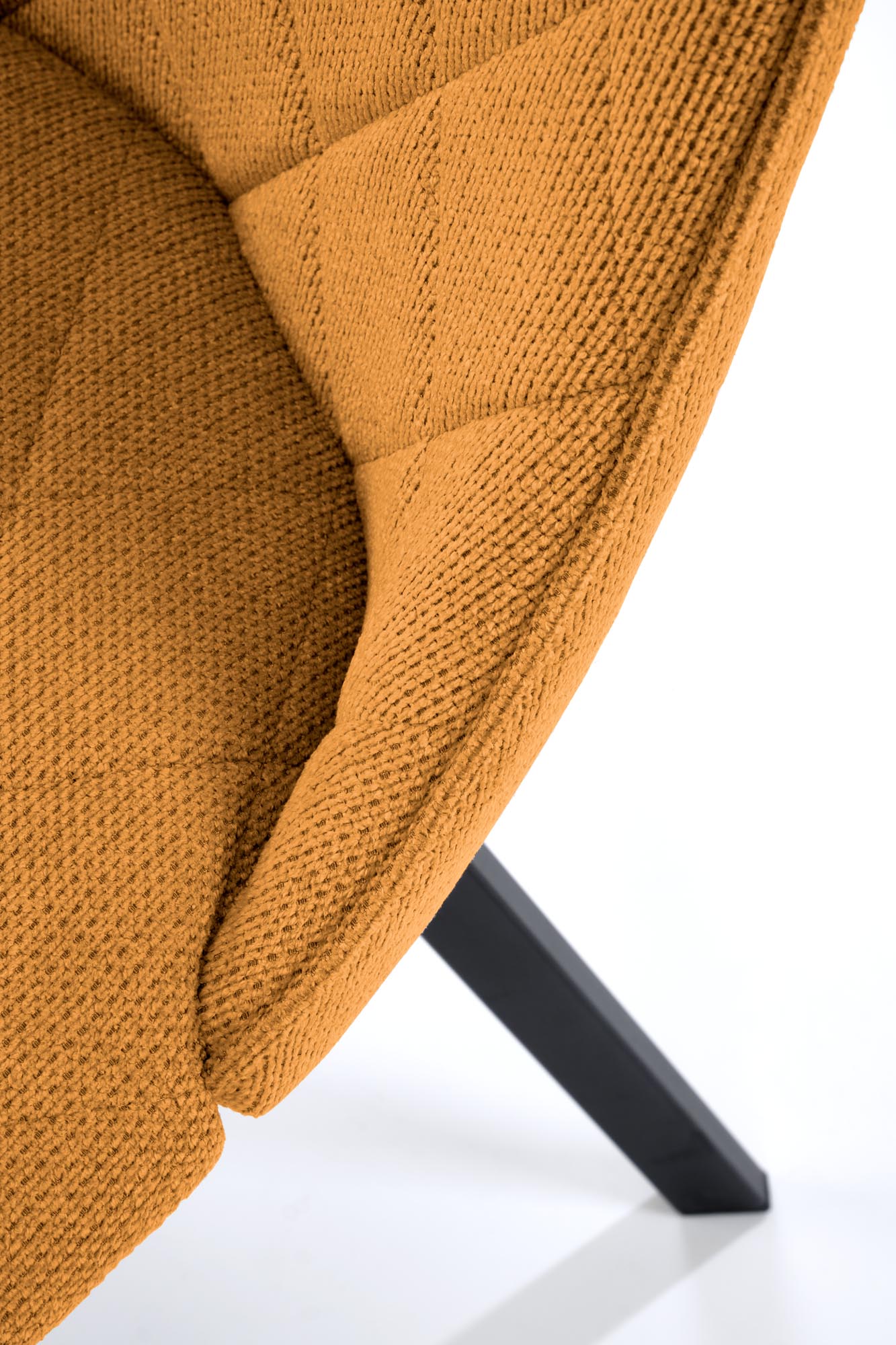 K561 jedálenská stolička, látka VARDO#66 horčicová