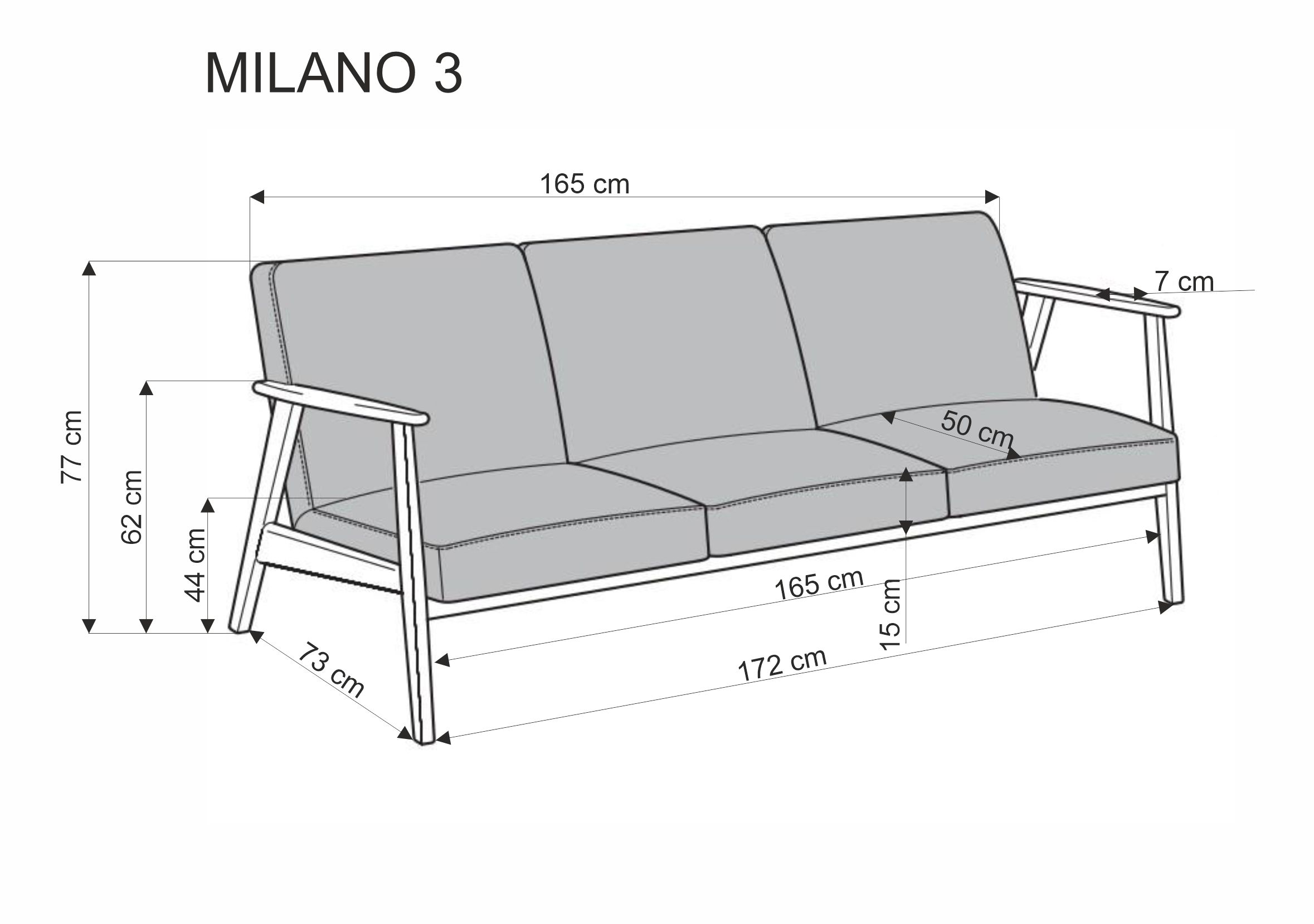 Pohovka MILANO 3S Halmar (foto 15)