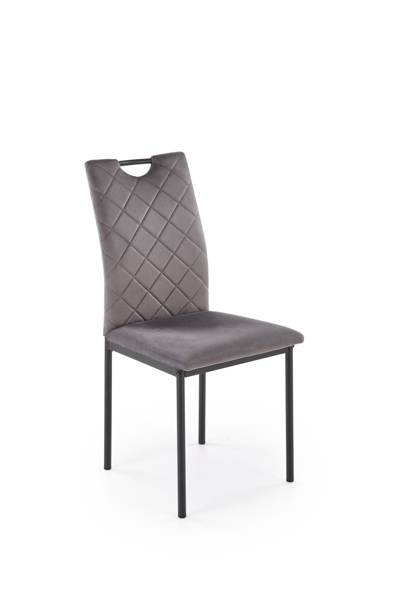 K577 jedálenská stolička sivý / čierny