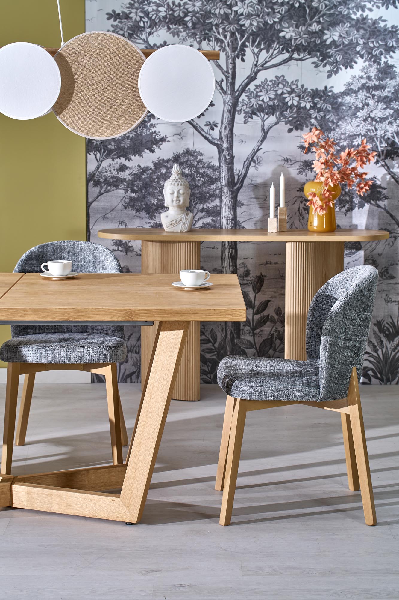 Rozkládací jídelní stůl MASSIVE Halmar (foto 12)
