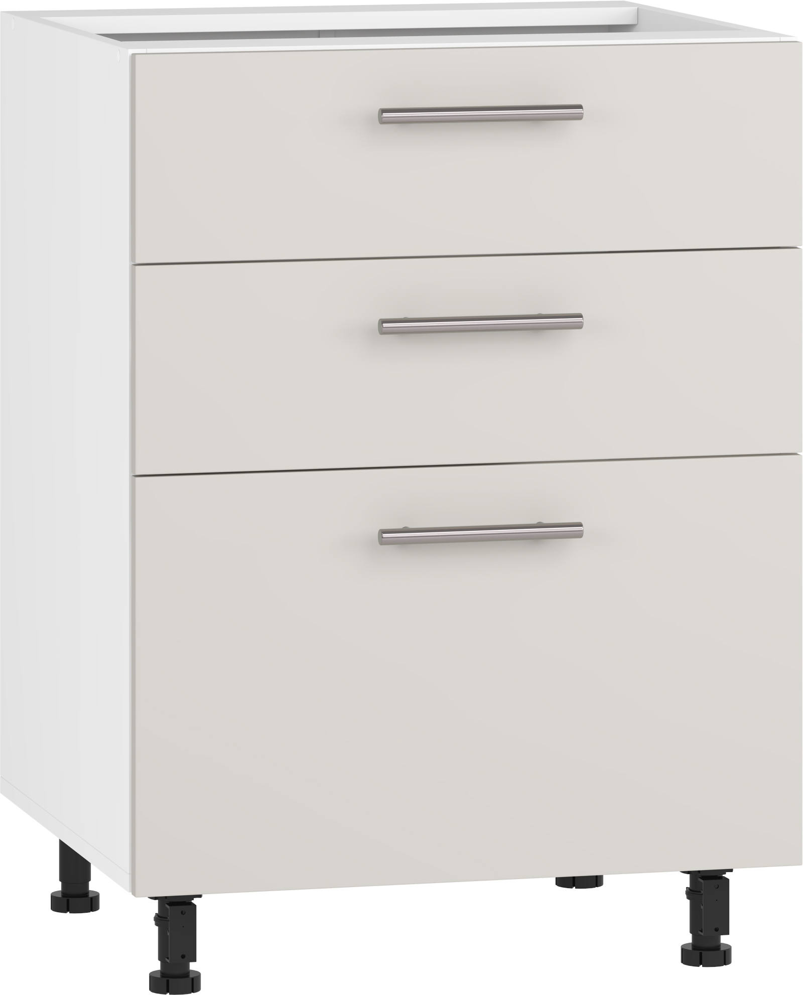 BELLA D3S-60/82 SZAFKA DOLNA Z SZUFLADAMI, MECH HETTICH FRONT: KASZMIR