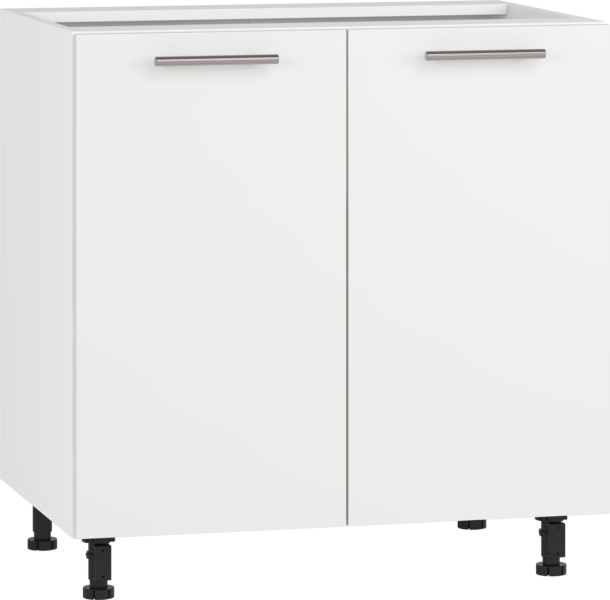 BELLA D-80/82 SZAFKA DOLNA FRONT: BIAŁY MAT