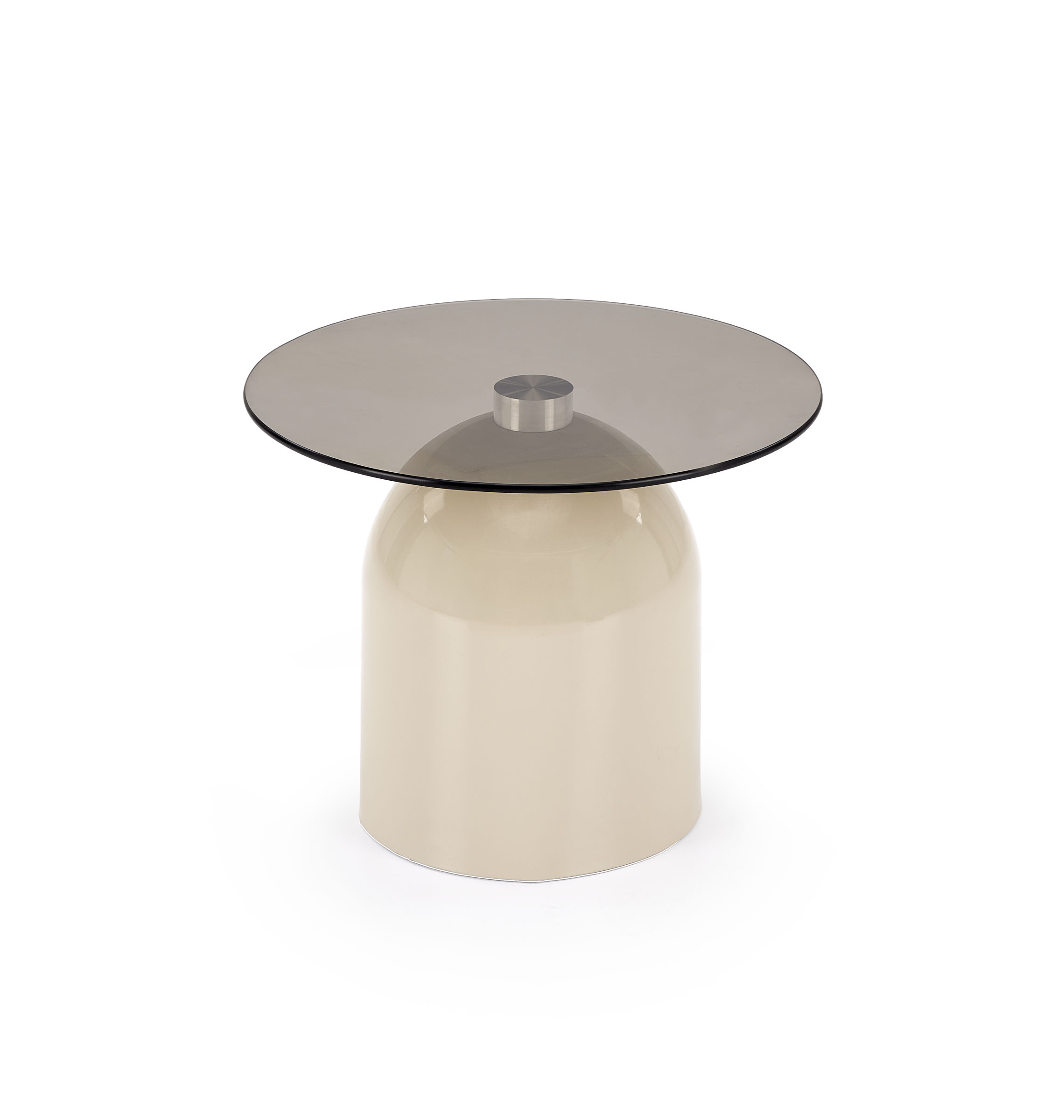 STARK_S konferenčný stolík, dymové sklo / kašmír