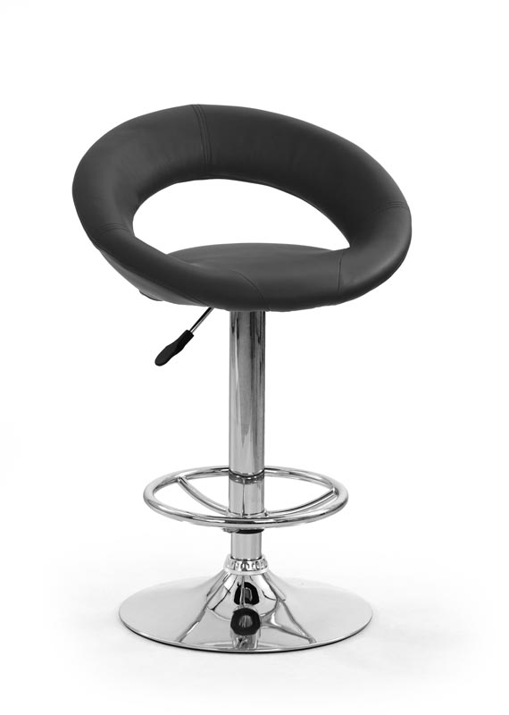 H15 barová stolička čierna