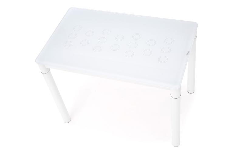 ARGUS stôl mliečny/biely