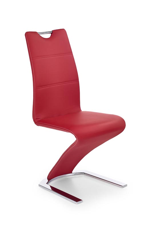 K188 jedálenská stolička červená