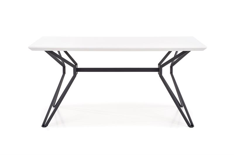 PASCAL stôl biela - čierna