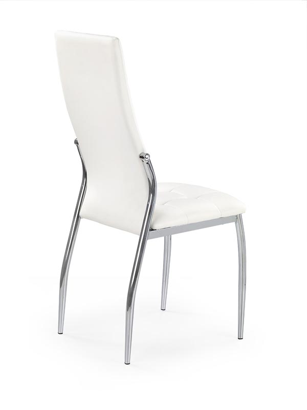 K209 jedálenská stolička, biela