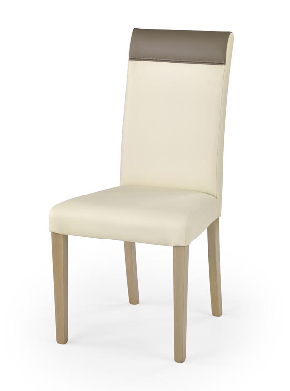 NORBERT stolička dub sonoma / tap: krém