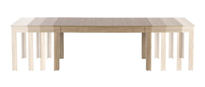 SEWERYN 160/300 cm stôl farba dub sonoma