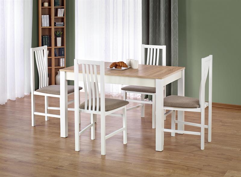 KSAWERY stôl farba dub sonoma / biela