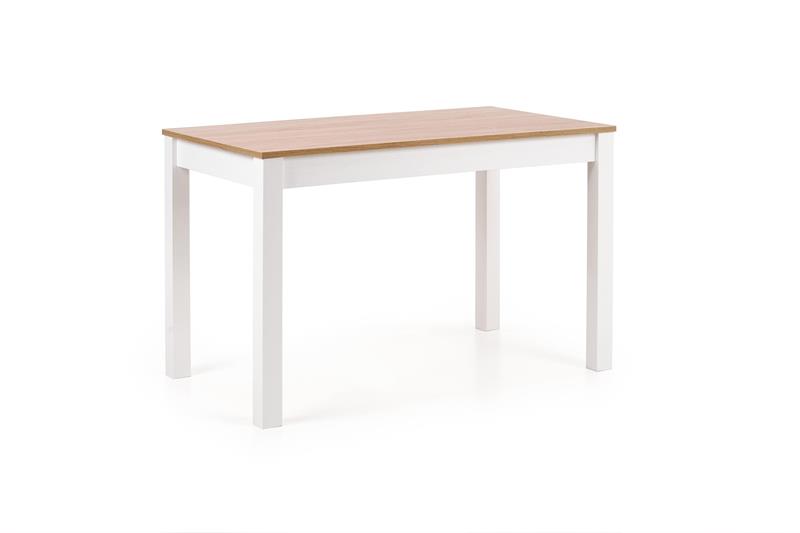 KSAWERY stôl farba dub sonoma / biely