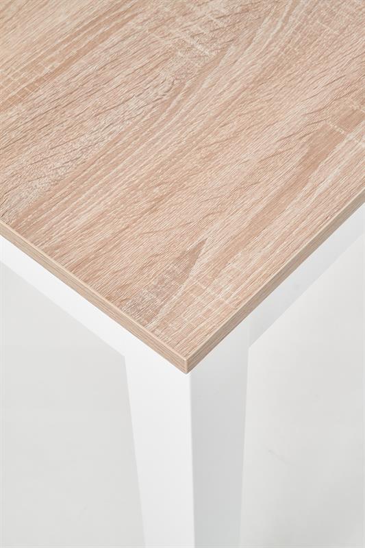 KSAWERY stôl farba dub sonoma / biely