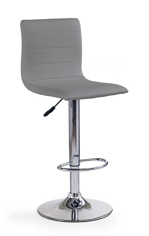 H21 barová stolička šedá