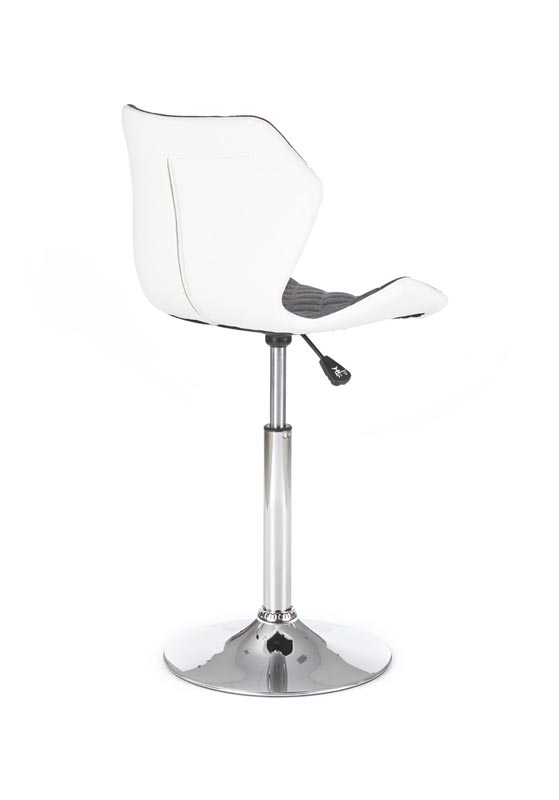 MATRIX 2 stolička bielo-šedá