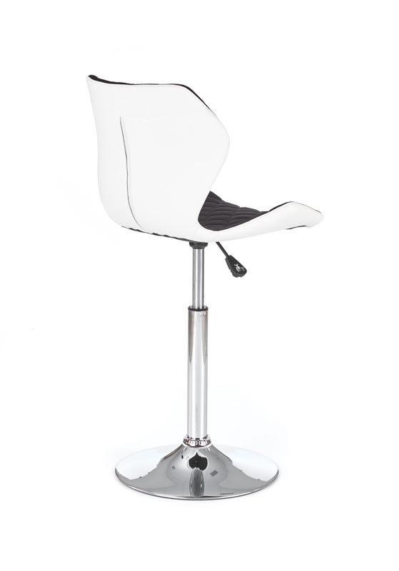 MATRIX 2 stolička bielo-čierna
