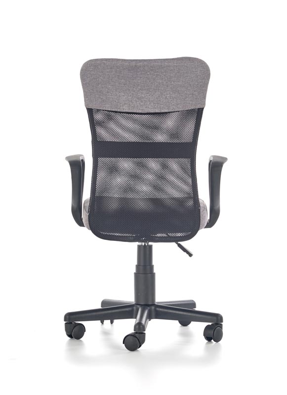 TIMMY kancelárska stolička, šedá / čierna