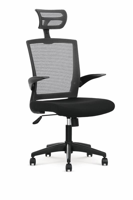 VALOR kancelárska stolička, čierna / šedá