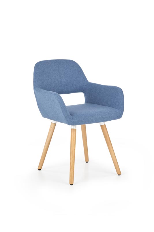 K283 jedálenská stolička, modrá
