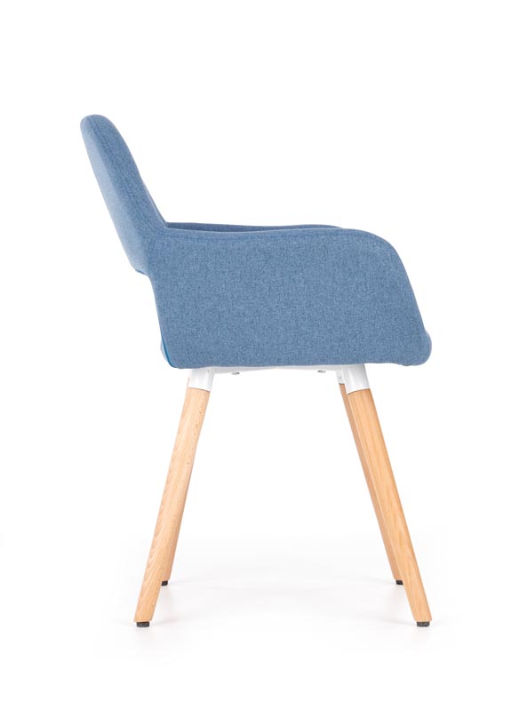 K283 jedálenská stolička, modrá