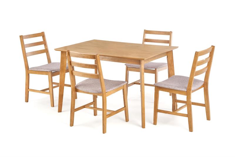 CORDOBA stôl + 4 stoličky