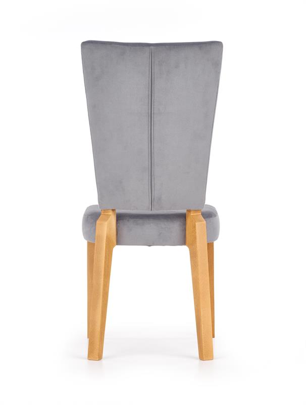 ROIS jedálenská stolička, medový dub / šedá