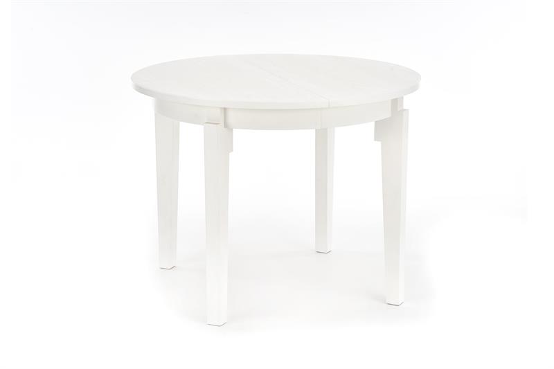 SORBUS rozkladací jedálenský stôl, biely/biely