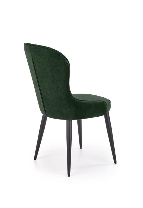 K366 jedálenská stolička tmavo zelená