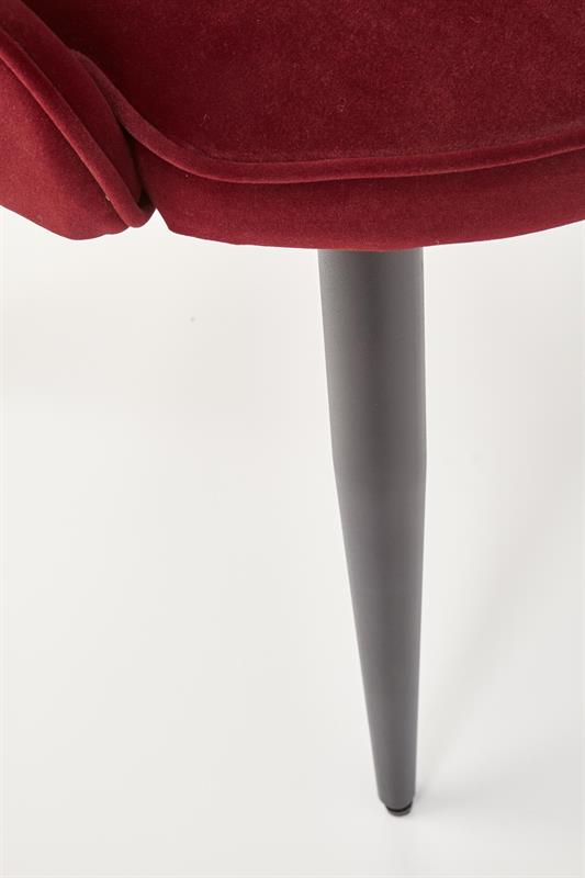 K366 jedálenská stolička bordová